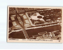 PARIS : La Place De La Concorde Et Le Jardin Des Tuileries - Très Bon état - Cartas Panorámicas