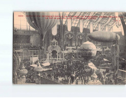PARIS : Exposition Internationale De Locomotion Aérienne, Grand Palais, La Nef Avec Le Dirigeable Zodiac - Très Bon état - Ausstellungen