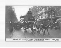 PARIS : Funérailles Du Cardinal Richard Archevêque De Paris - Très Bon état - Andere & Zonder Classificatie