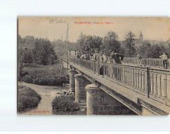 VILLERSEXEL : Pont Sur L'Ognon - état - Villersexel