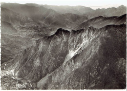 CPSM FRANCE 06 ALPES-MARITIMES SAINT-MARTIN-VESUBIE - Vue Panoramique Aérienne - 1956 - Saint-Martin-Vésubie