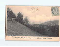 LIMONEST : Vue De L'Eglise Et Du Mont Verdun, Parc De L'Institution - Très Bon état - Limonest