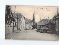 FELLERINGEN : Vue De L'Eglise Et Grande Rue - état - Andere & Zonder Classificatie