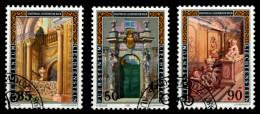 LIECHTENSTEIN 1987 Nr 925-927 Gestempelt SB4A072 - Used Stamps