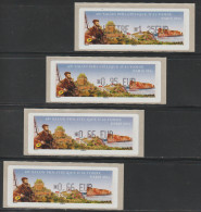 4Atms, Lisa1, 0.66/ E 0.66/ P 0.95/ LETTRE 1.25€ JACQUES CARTIER,5/11/2015. Percé, Québec, CANADA. 69ème Salon D'automne - 2010-... Abgebildete Automatenmarke