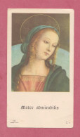 Santini, Holy Card. Mater Admirabilis. Ed. GMi N° C5-Dim. 106 X60 Mm- - Devotion Images