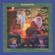 Österreich 2016 Blockausgabe Comicmarken-Puzzle Weihnachten Mi-Nr. Bl. 92 - Nuovi