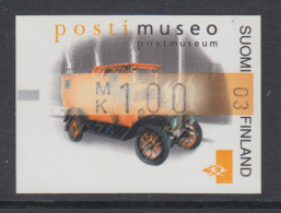 Finnland 1999, FRAMA-ATM Erstes Postautomobil Adler (1911) , Mi.-Nr. 34 - Machine Labels [ATM]