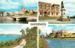 72689758 Inverness Highland Castle Ness Bridge Flora Macdonald Statue Loch Ness  - Autres & Non Classés