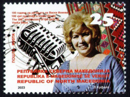 NORTH MACEDONIA 2023 - THE 100th ANNIVERSARY OF THE BIRTH OF VASKA ILIEVA MNH - Noord-Macedonië