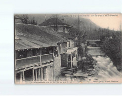 GRESY SUR AIX : Les Vieux Moulins, Les Gorges Et Cascade Du Sierroz, Le Monument De La Baronne De Broc - Très Bon état - Gresy Sur Aix