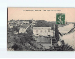 JUIGNE SUR SARTHE : Vue Du Moulin Et Vallée De La Sarthe - état - Autres & Non Classés