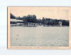 Forêt De SILLE LE GUILLAUME : Coco Plage, Vue Prise En Bateau Sur Le Lac - état - Sille Le Guillaume