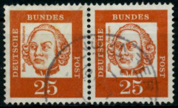 BRD DS BED. DEUT. Nr 353y Gestempelt WAAGR PAAR X95D12E - Used Stamps