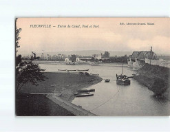 FLEURVILLE : Entrée Du Canal, Pont Et Port - Très Bon état - Sonstige & Ohne Zuordnung