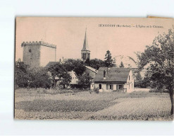 HERICOURT : L'Eglise Et Le Château - état - Héricourt