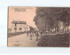 PORT SUR SAONE : Route De Vesoul Et Champ De Foire - Très Bon état - Port-sur-Saône