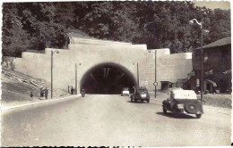 *CPSM - 69 - LYON - Entrée Du Tunnel Routier De La Croix Rousse - Voitures Anciennes, Moto - Lyon 1