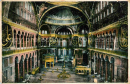 72680541 Constantinopel Istanbul Interieur De La Mosquee Sainte Sophie  - Turquie