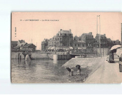 LE TREPORT : Le Pont Tournant - état - Le Treport