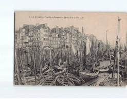 LE HAVRE : Flottille De Bateaux De Pêche Et Le Grand Quai - état - Portuario