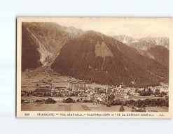 CHAMONIX : Vue Générale, Plampraz Et Le Brévent - Très Bon état - Chamonix-Mont-Blanc