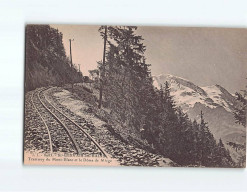 SAINT GERVAIS LES BAINS : Le Tramway Du Mont-Blanc Et Le Dôme De Miage - Très Bon état - Saint-Gervais-les-Bains