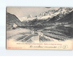 Chemin De Fer électrique, Le Fayet-Chamonix, Station Et Village Des Houches - état - Other & Unclassified