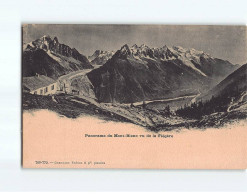 Panorama Du Mont-Blanc Vue De La Flégère - Très Bon état - Autres & Non Classés