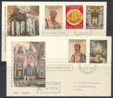 Vatican 1967, St. Peter And St. Paul (S.Petrus / S.Paulus), Beautiful FDC - Other & Unclassified