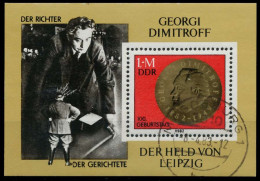 DDR BLOCK KLEINBOGEN Block 68 Gestempelt X0F1852 - Altri & Non Classificati