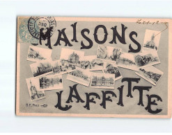 MAISON LAFFITTE : Carte Souvenir - état - Maisons-Laffitte