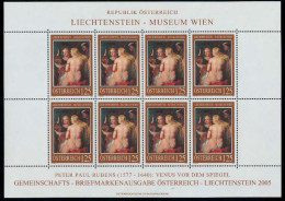 ÖSTERREICH BLOCK KLEINBOGEN Nr 2519 Postfrisch KLEINBG SCFD17E - Blocks & Sheetlets & Panes