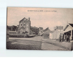 QUIBERVILLE SUR MER : Arrivée à La Plage - état - Otros & Sin Clasificación