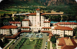 72671394 Pikes Peak Panorama Of The Broadmoor Hotel Colorado Springs - Autres & Non Classés