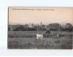 CROISY SUR ANDELLE : Pâturage, Ensemble Du Pays - état - Autres & Non Classés