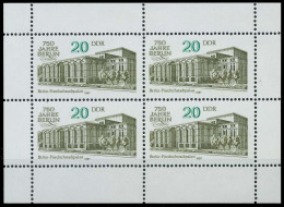 DDR BLOCK KLEINBOGEN Nr 3078I Postfrisch KLEINBG X4B9616 - Autres & Non Classés