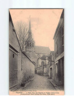 PROVINS : La Petite Rue Aux Oignons Et L'Eglise Sainte-Croix - Très Bon état - Provins