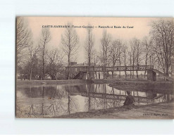 CASTELSARRASIN : Passerelle Et Bassin Du Canal - Très Bon état - Castelsarrasin