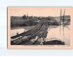 MONTAUBAN à MOISSAC : Voie Ferrée Suspendue, Inondations De 1930 - Très Bon état - Other & Unclassified