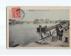 MONTEREAU : Quai D'Yonne Et Les Ponts - Très Bon état - Montereau