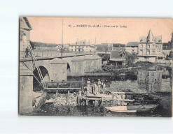 MORET : Pont Sur Le Loing - état - Moret Sur Loing