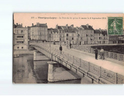 THORIGNY LAGNY : Le Pont De Fer Qu'on Fit Sauter Le 3 Septembre 1914 - état - Lagny Sur Marne