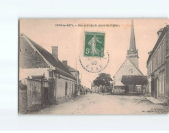 BOIS LE ROY : Rue Principale Place De L'Eglise - état - Bois Le Roi