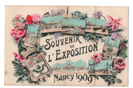 NANCY(54)  SOUVENIR De L'EXPOSITION. NANCY 1909. - Nancy