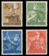 DEUTSCHES REICH 1943 Nr 850-853 Postfrisch S14538A - Neufs