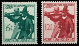 DEUTSCHES REICH 1944 Nr 897-898 Postfrisch S145702 - Unused Stamps