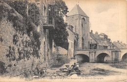 77-MORET SUR LOING-PORTE DE BOURGOGNE-N°T2412-B/0099 - Moret Sur Loing