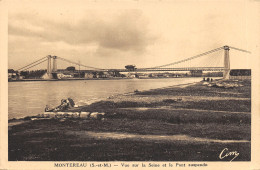 77-MONTERAU-PONT SUSPENDU-N°T2412-A/0079 - Montereau