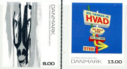 DANEMARK  2011-Art XIV-Carstensen/Lise Harlev-2 V. - Unused Stamps